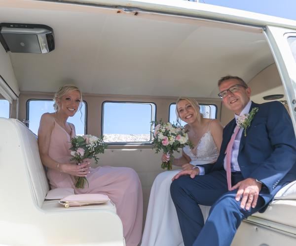 Great Service from Cornwall VW Wedding Hire
