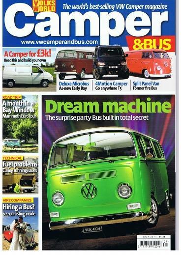 Cornwall VW in camper magazine