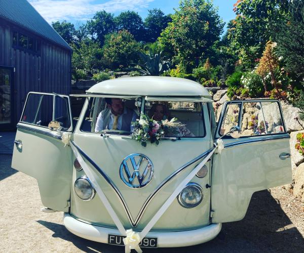 Wedding cars at Boho-St Just