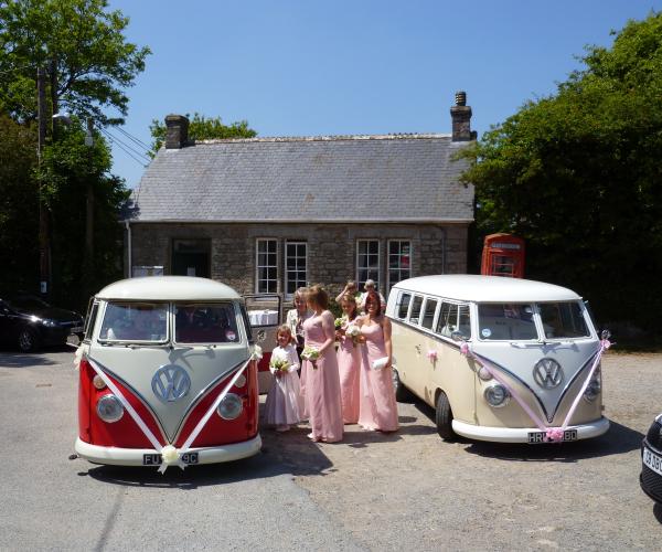 Contact Cornwall VW wedding hire