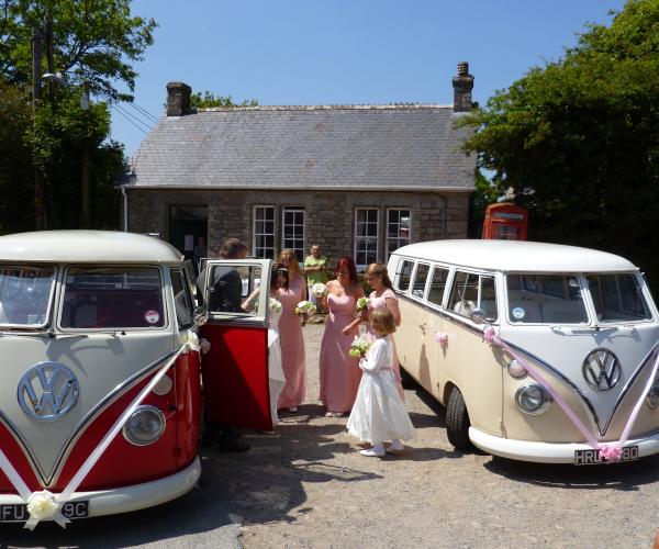 VW wedding camper vans for hire