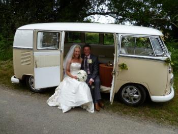 Lionel-wedding vw car