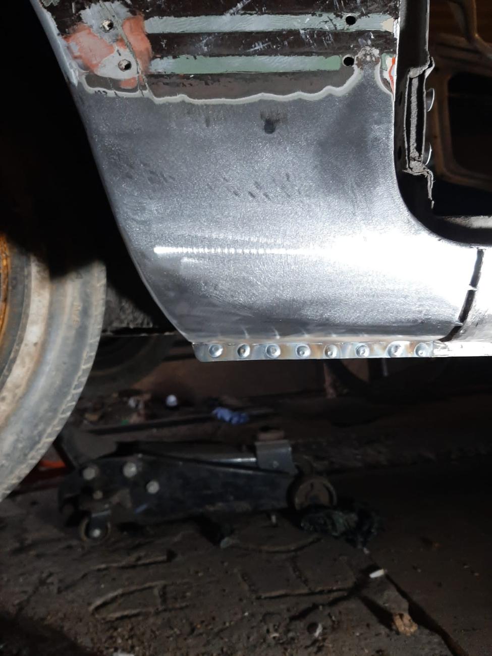 Karmann Ghia renewed metal