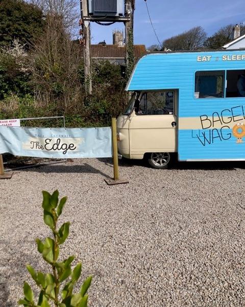 funky van for your bagels