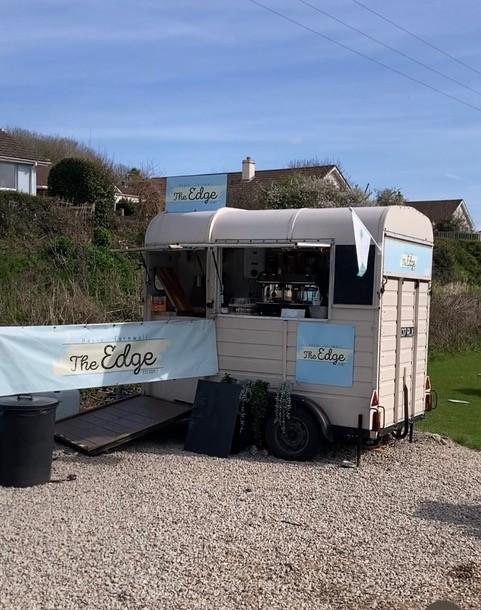 Bagel wagon from Cornwall VW wedding hire